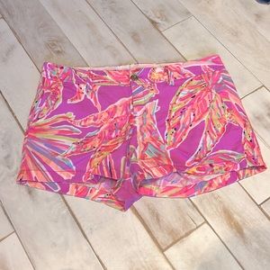 Lilly Pulitzer Callahan Cotton Sz 14 shorts